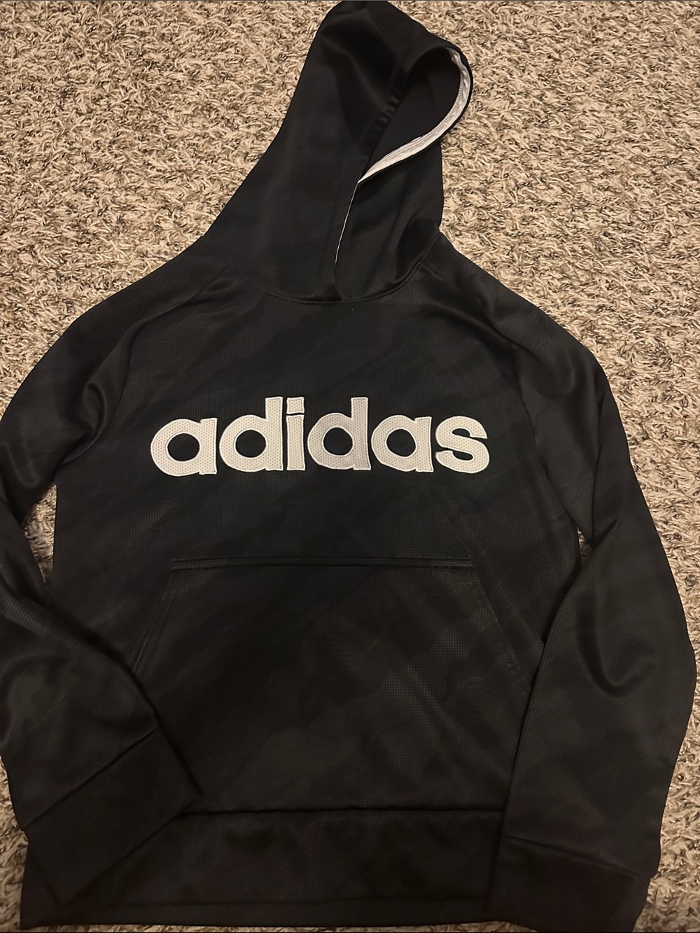 Boys like new size medium (10/12) adidas hoodie